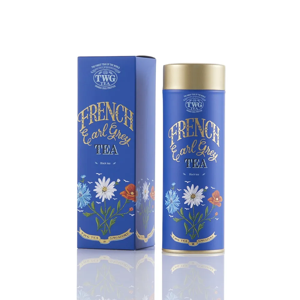 【TWG Tea】頂級訂製茗茶 法式伯爵茶 100g/罐(French Earl Grey;紅茶)