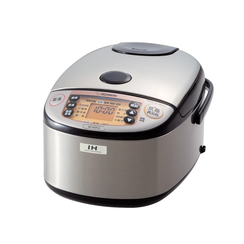 【ZOJIRUSHI 象印】日本製 6人份*IH豪熱沸騰微電腦電子鍋(NP-HDF10)