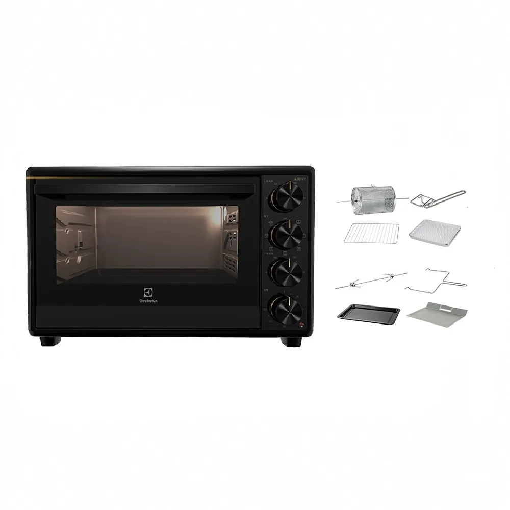 【Electrolux 伊萊克斯】雙11限定 極致美味700系列 32L 雙溫控氣炸旋風烤箱(EOT3215XFG)