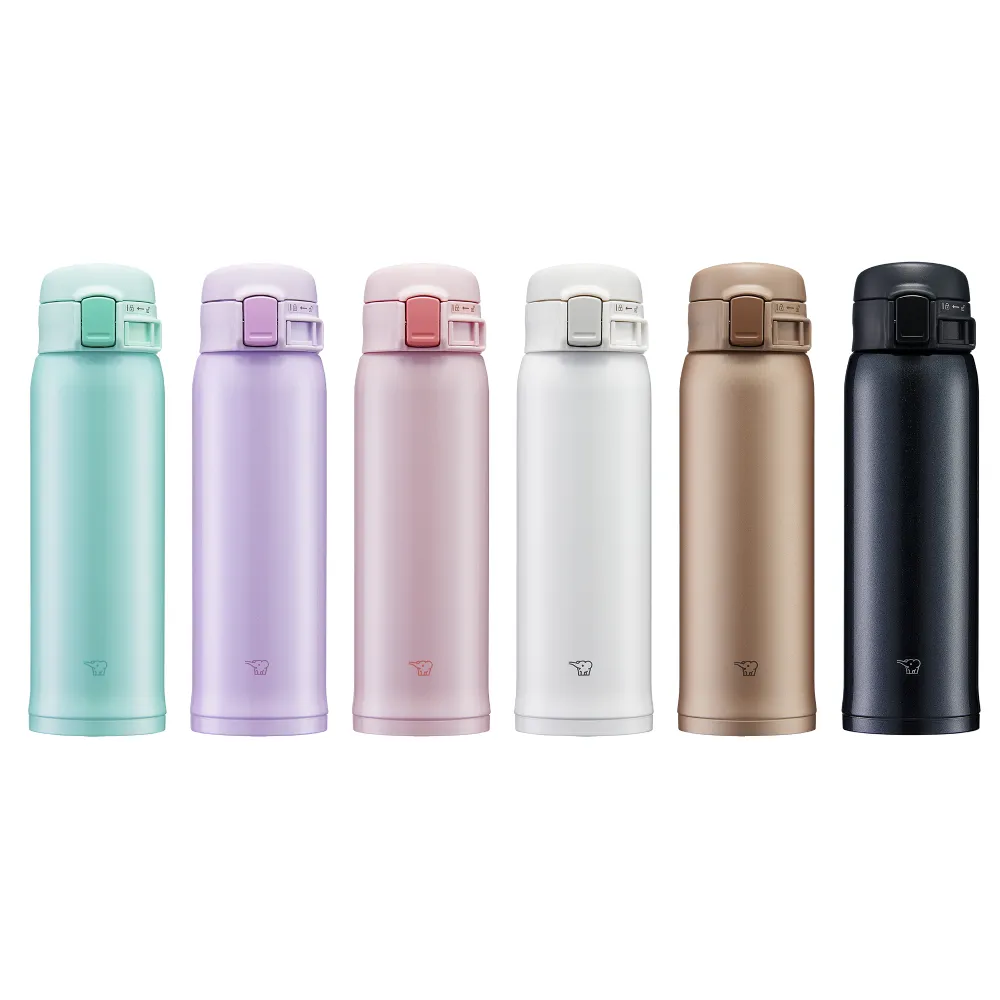 【ZOJIRUSHI 象印】彈蓋超輕量不銹鋼真空保溫保冷杯-480ml (SM-SR48E  保溫瓶/保冰/環保杯)