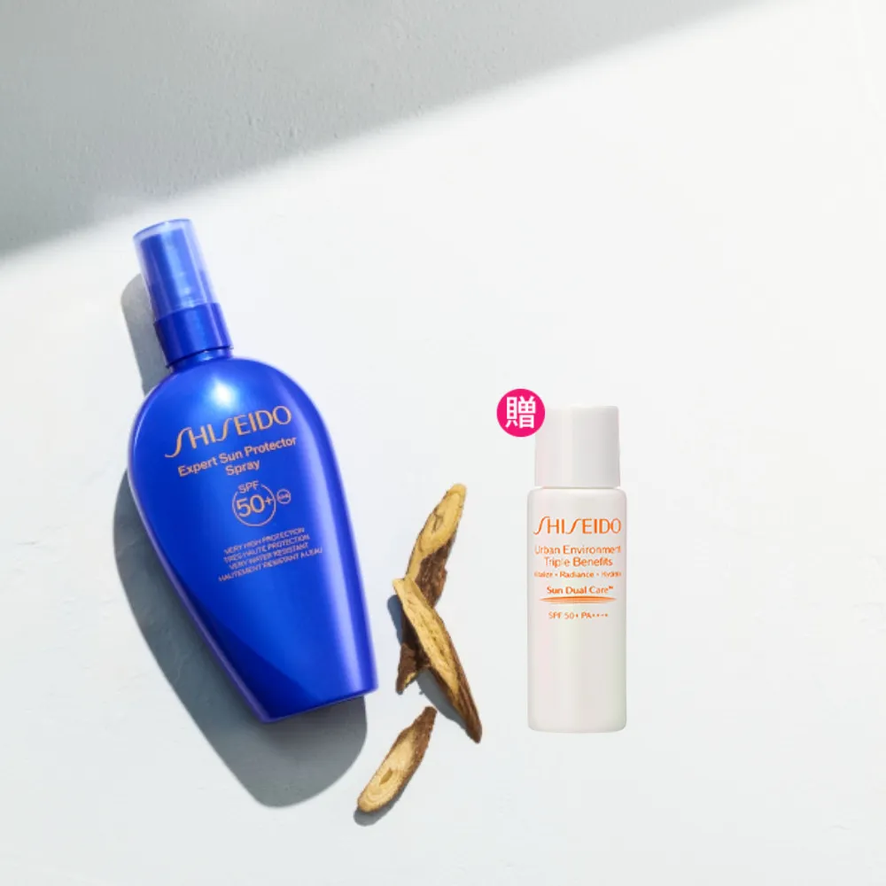 【SHISEIDO 資生堂國際櫃】新豔陽 • 夏 水離子熱防禦防曬噴霧150mL(新品/防曬/SPF50/噴霧/紫外線)