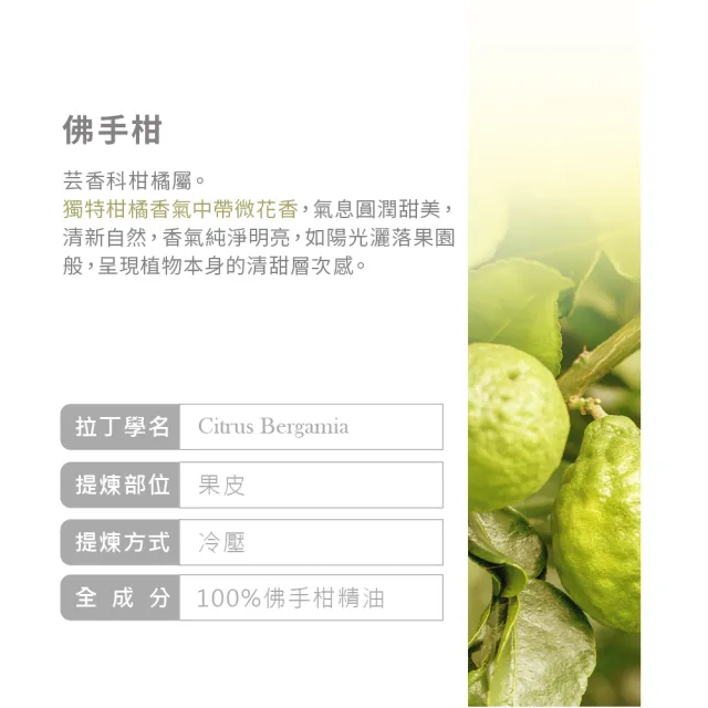 【ANDZEN】安得仁 單方純精油100ml(佛手柑)