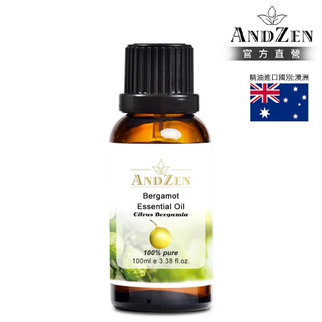 【ANDZEN】安得仁 單方純精油100ml(佛手柑)