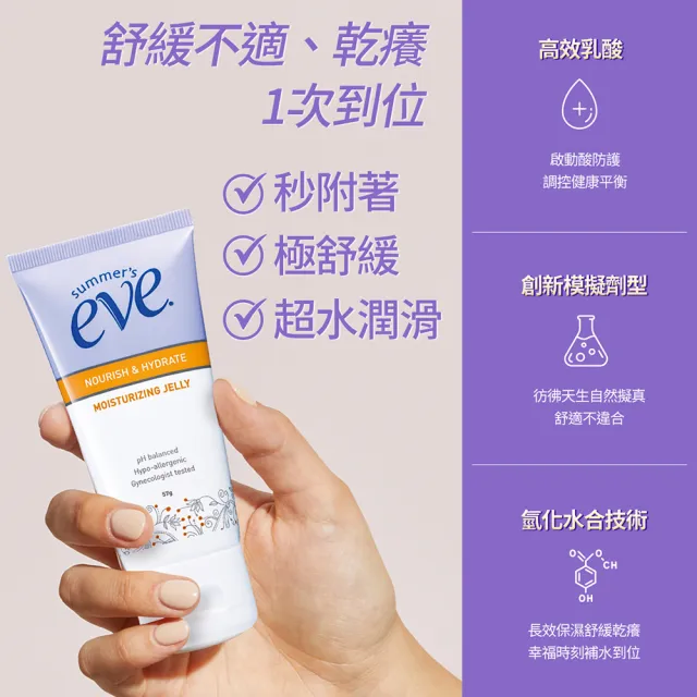 【Summer’s Eve 舒摩兒】私密緊實青春露57g(私密保養 抗老化 提高緊實度)