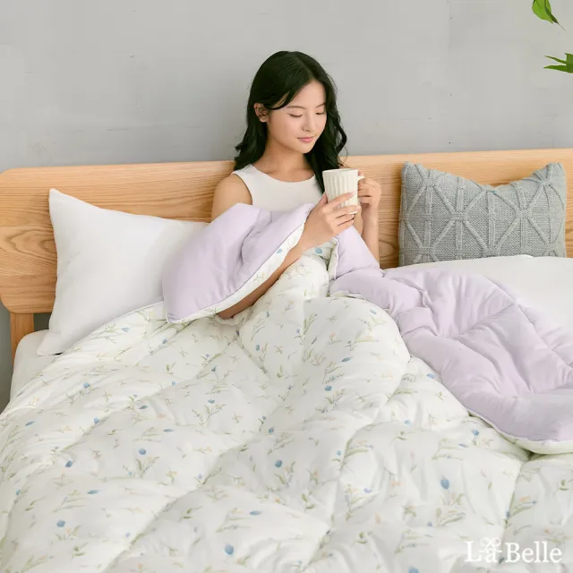 【Great Living 格蕾寢飾】買一送一 韓式暖膚絨石墨烯發熱可水洗雙人(180x210cm韓國被/棉被/發熱被)