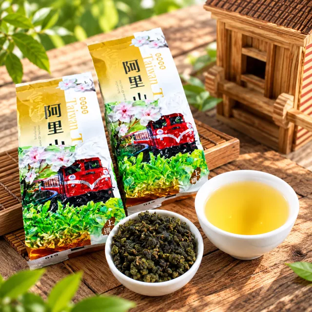 【龍源茶品】壺韻藏香香醇極品阿里山烏龍茶葉禮盒2罐組(150g/罐-共300g;生青茶;無焙火;微發酵;年節禮盒)