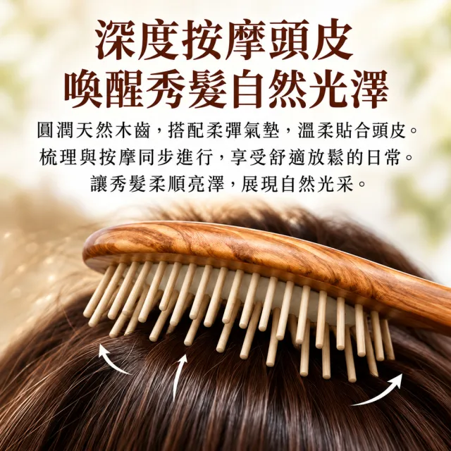 【Nippes Solingen 尼佩斯索林根】nippes德國皇家御用典藏橄欖木氣墊梳