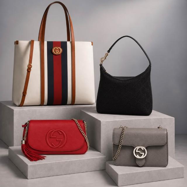 【GUCCI 古馳】☆本季大特價☆607720/536224/550620/510304/727701水桶包/肩背包/斜背郵差包(款式任選)