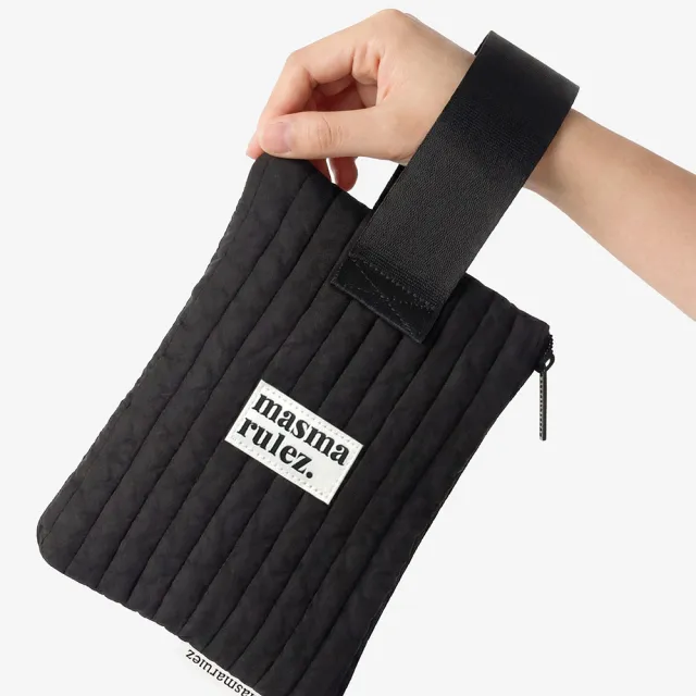 【Masmarulez】Strap 手提收納包｜Stitched cotton 系列