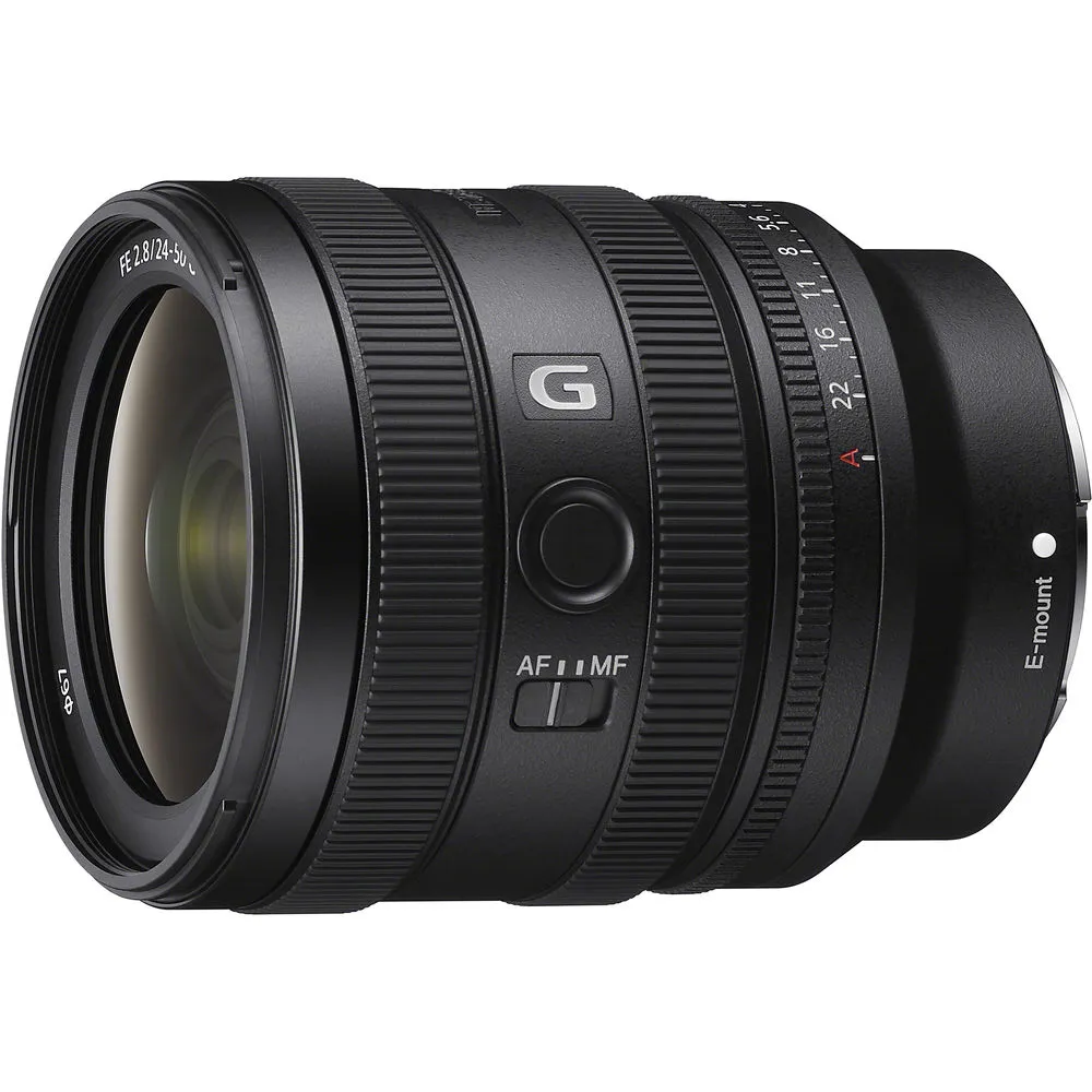 【SONY 索尼】FE 24-50mm F2.8 G SEL2450G (公司貨) 廣角變焦鏡頭 旅遊鏡 全片幅無反微單眼鏡頭