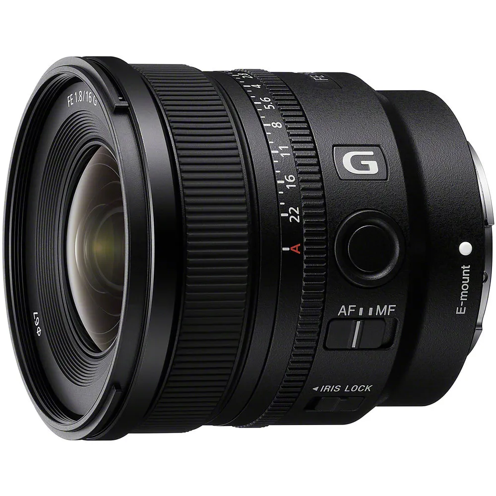 【SONY 索尼】FE 16mm F1.8 G SEL16F18G (公司貨) 超廣角定焦鏡頭 大光圈 全片幅微單眼鏡頭