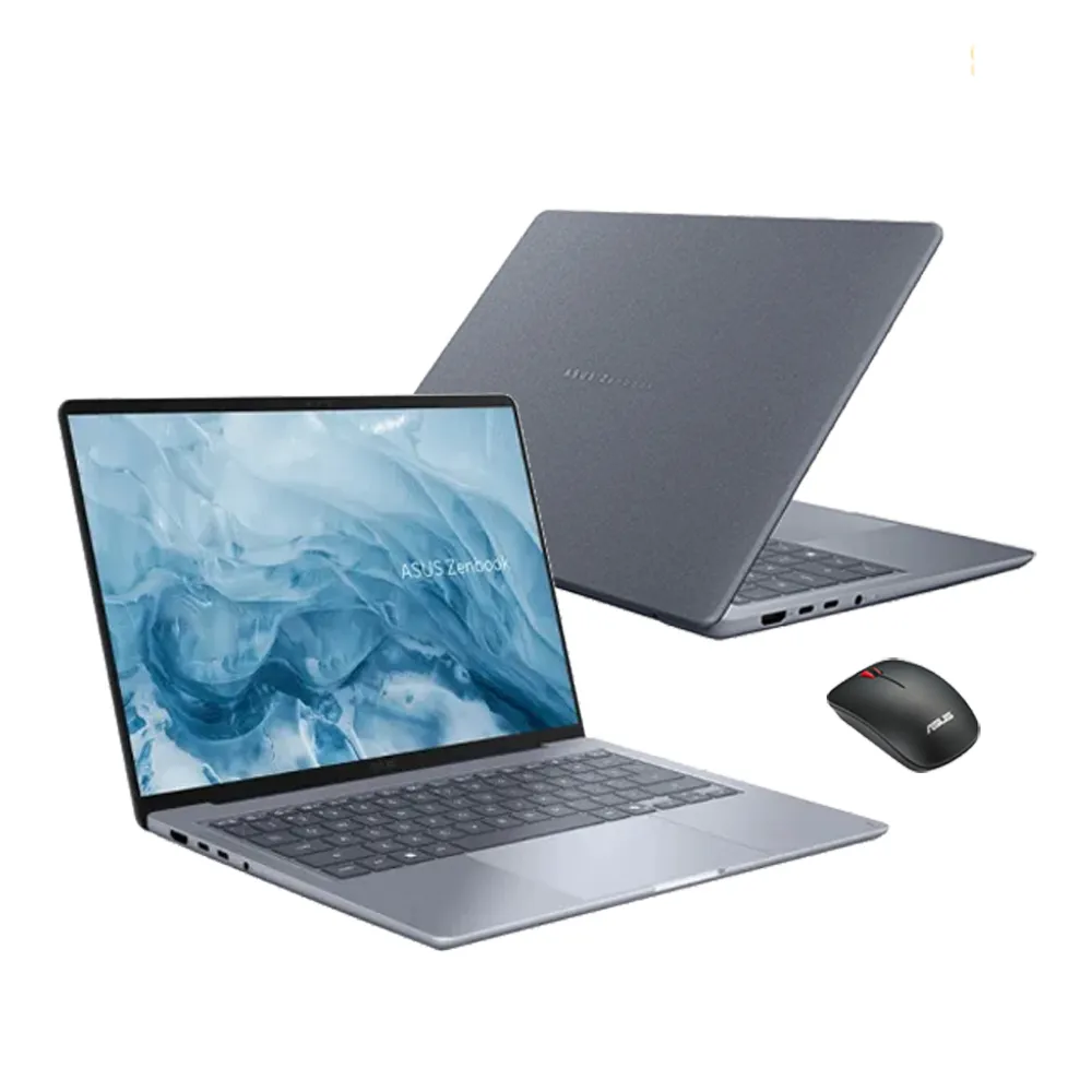 【ASUS 華碩】滑鼠組★14吋Copilot+PC AI筆電(Zenbook 14 UX3480AA/Ultra7-355/16G/512G/W11/OLED)