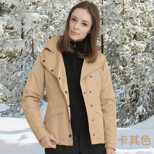 【Vital Silver 銀盾】女PRIMALOFT保暖防水外套｜防風防潑水・輕量保暖・日常休閒百搭