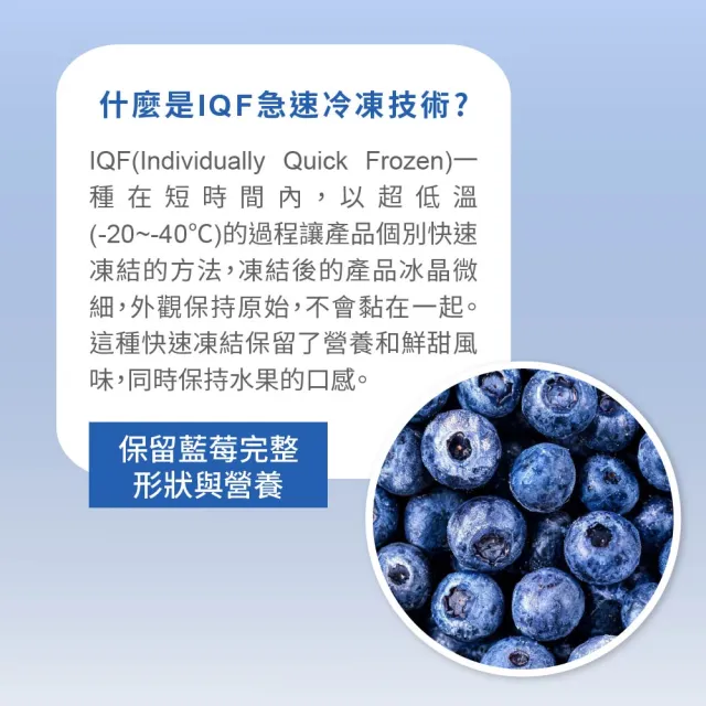 【Frenature 富紐翠】Frenature富紐翠 加拿大A級冷凍藍莓 350g x 3包組(冷凍宅配)