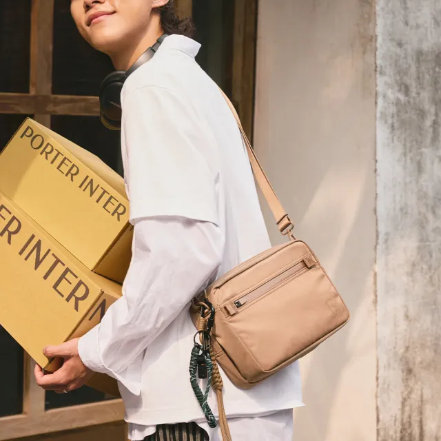 【PORTER INTERNATIONAL】雙11限定$4611 人氣圓筒包 後背包 真皮短夾(多款任選)