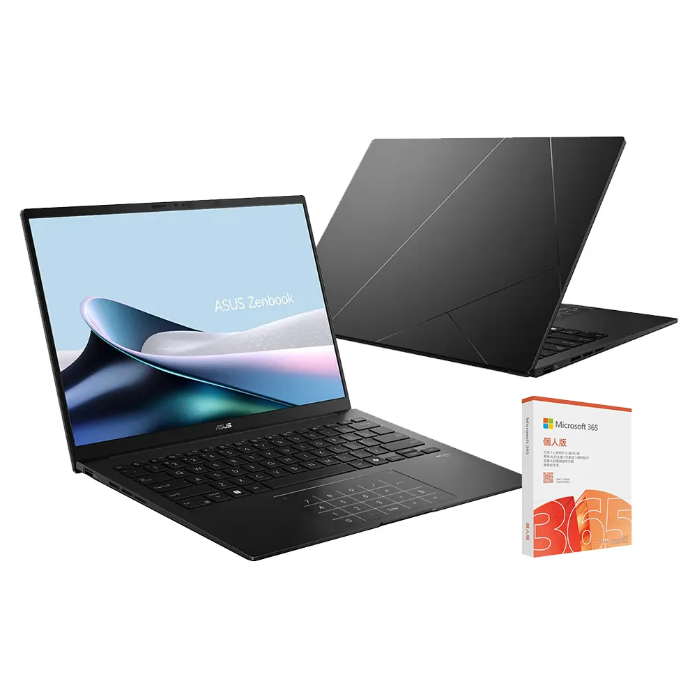 【ASUS 華碩】微軟M365組★14吋Ryzen AI 5 輕薄筆電(Zenbook UM3406GA/Ryzen AI 5-430/16G/512G/W11/OLED)