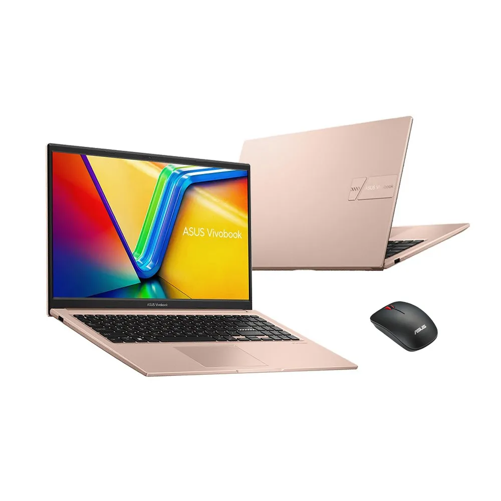 【ASUS 華碩】滑鼠組★15.6吋Core 5效能筆電(VivoBook X1504VA/Core 5-120U/8G/512G SSD/W11)