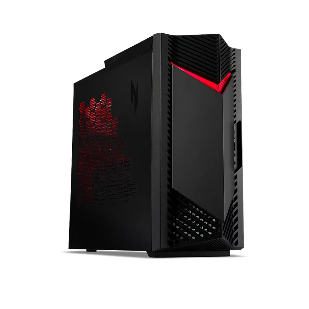 【Acer 宏碁】+27型 200Hz 螢幕★i5 RTX5060電競電腦(N50-656/i5-14400F/16GB/1TB/RTX5060/W11)