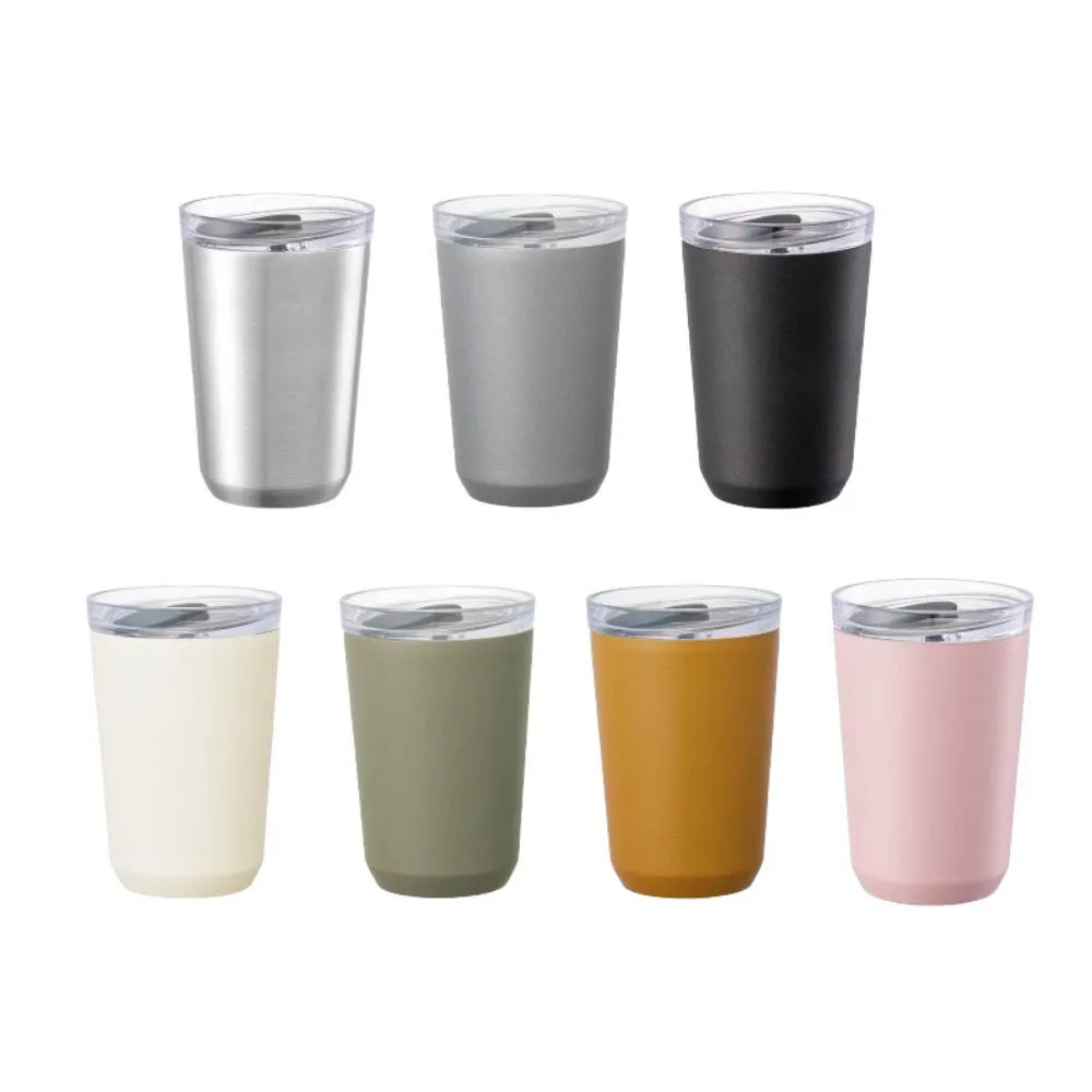 【Kinto】TO GO TUMBLER保溫隨行杯360ml_栓蓋版（共七色）(光滑版/霧面板/隨身攜帶杯)