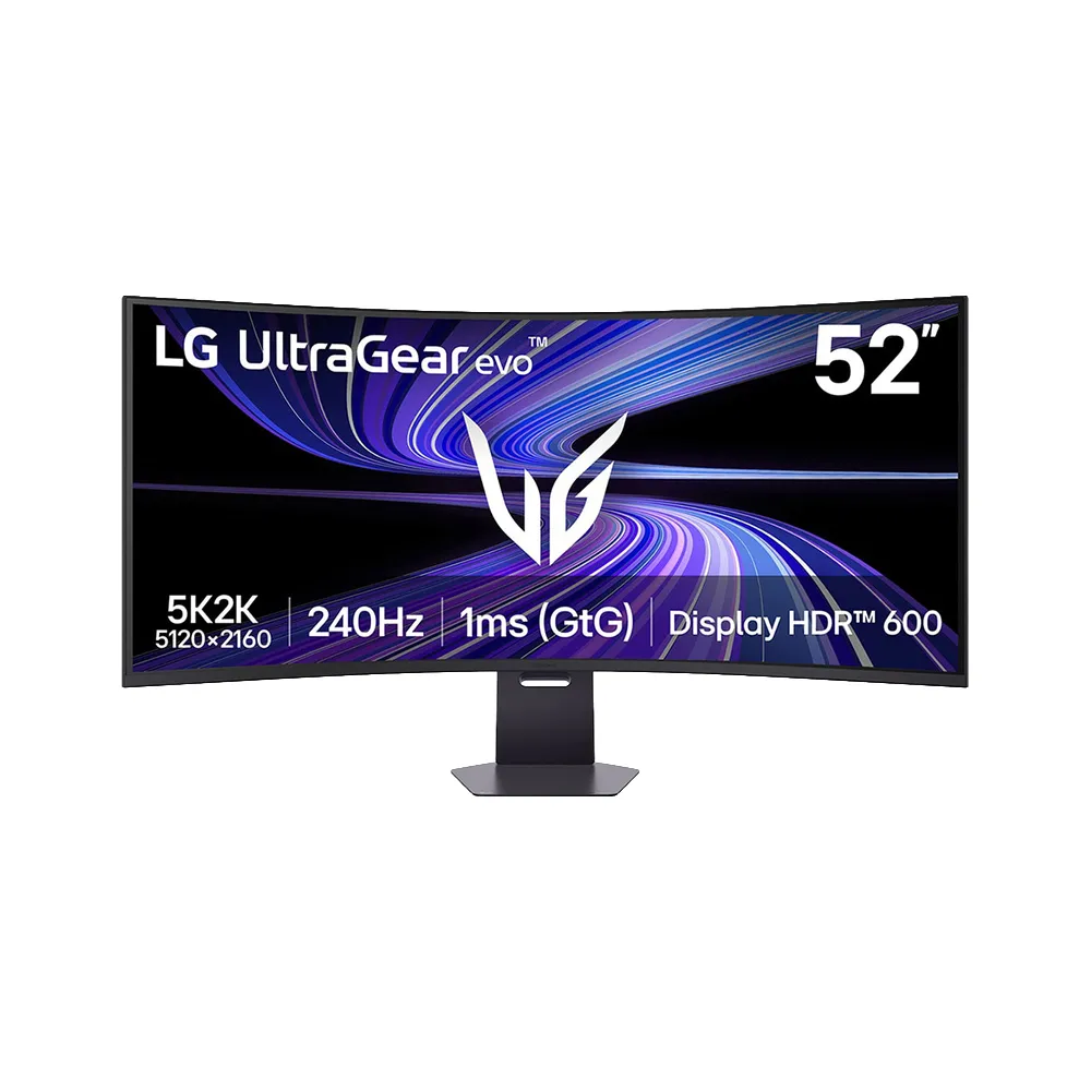 【LG 樂金】52G930B-B 52型 5K2K WUHD 240Hz 專業曲面電競螢幕 (支援DP 2.1/HDMI 2.1/1000R曲率/1ms)