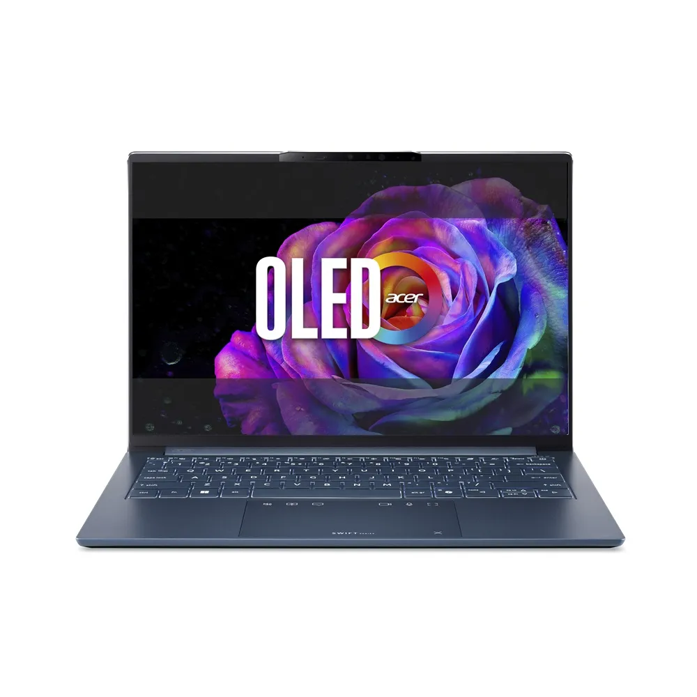 【Acer】Office2024★14吋 OLED輕薄 AI筆電-銀(Swift Go/SFG14-I71-51B4/Ultra 5-338H/32G/512G/W11)