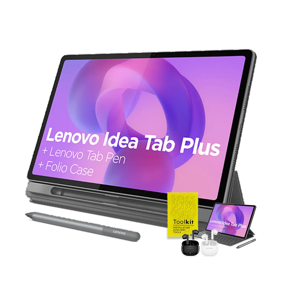 【Lenovo】Idea Tab Plus-paperlike 12.1吋 8G/256G WIFI ZAG70516TW 平板電腦(TB361FU/月光灰)