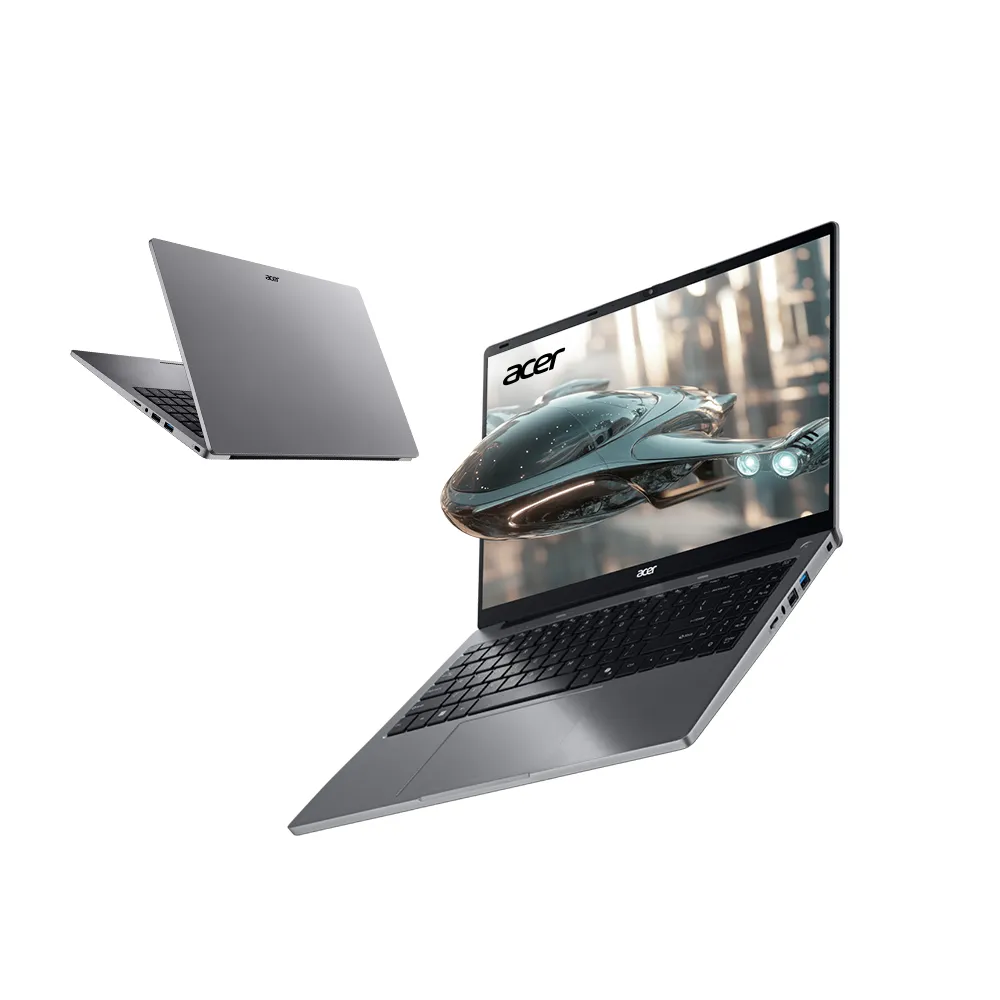 【Acer 宏碁】15.6吋 R3輕薄文書筆電-星際灰(Aspire Lite/AL15-410P-R1UC/R3-3200U/8G/256G/W11)