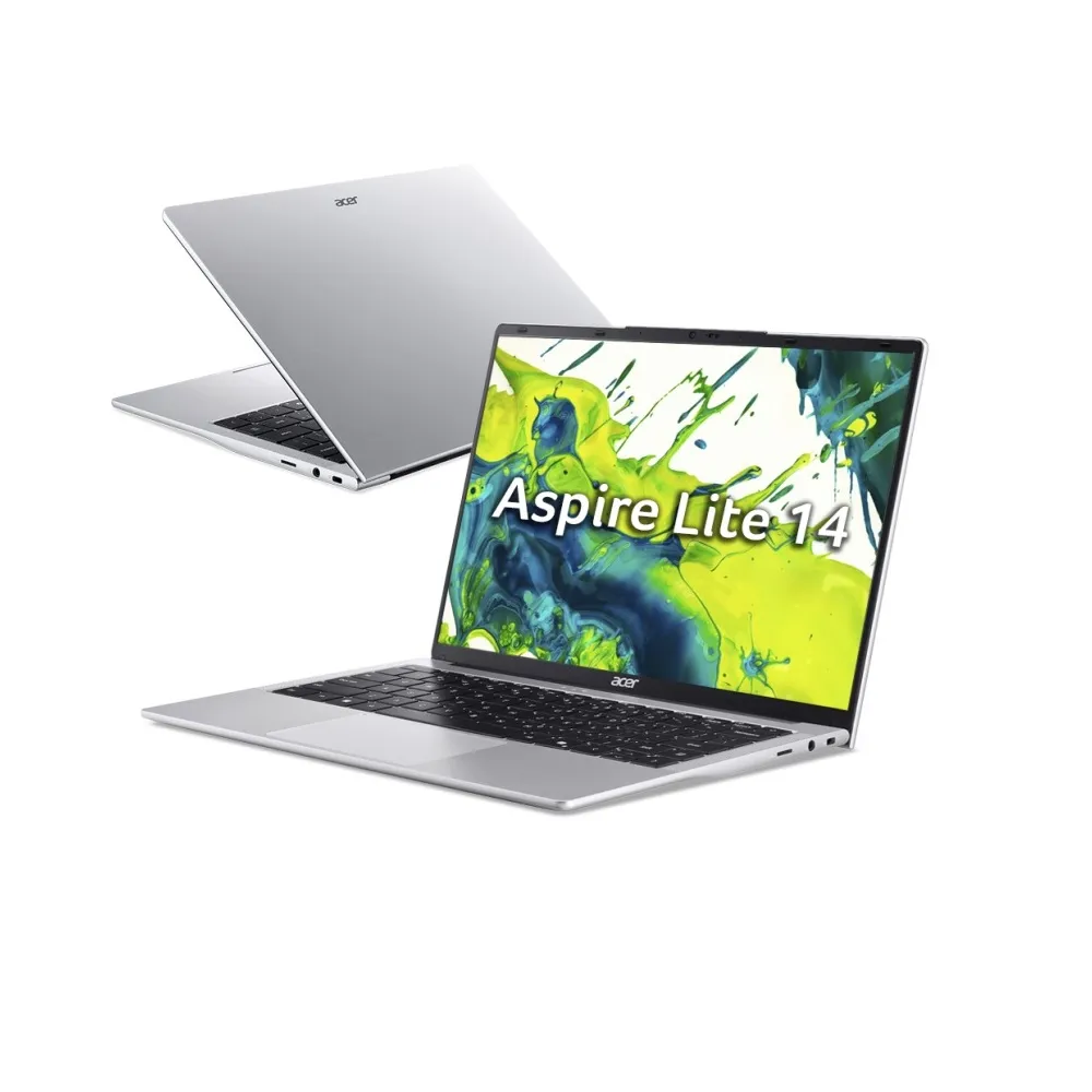 【Acer 宏碁】14吋四核心8G文書效能筆電(Aspire Lite/AL14-32P-C4QP/N150/8G/512G/W11)