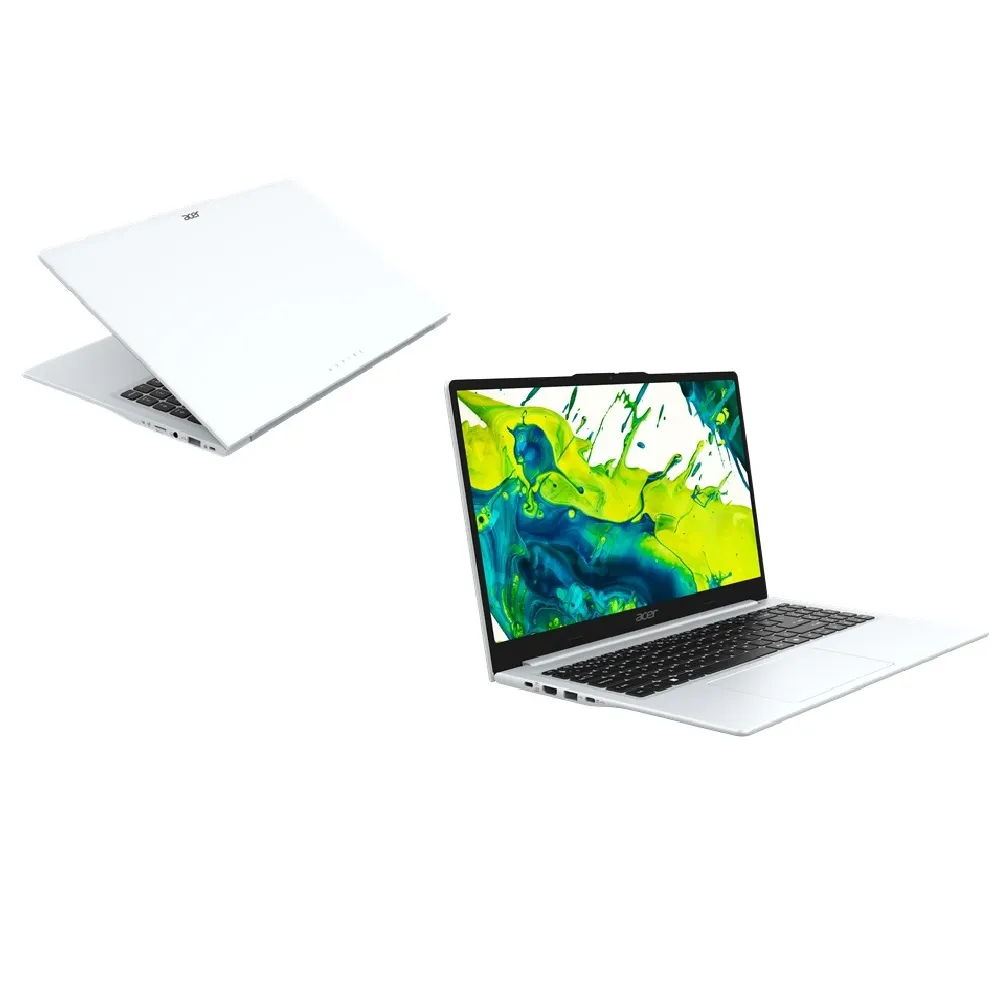 【Acer 宏碁】筆電包/羅技鼠★15.6吋R7輕薄效能筆電-白(Aspire Lite/AL15-49P-R1J4/R7-7730U/8G/512G/W11)