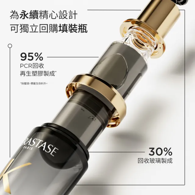 【KERASTASE 巴黎卡詩】黑鑽極萃逆時玫瑰香氛露75ml(新升級/護髮油)