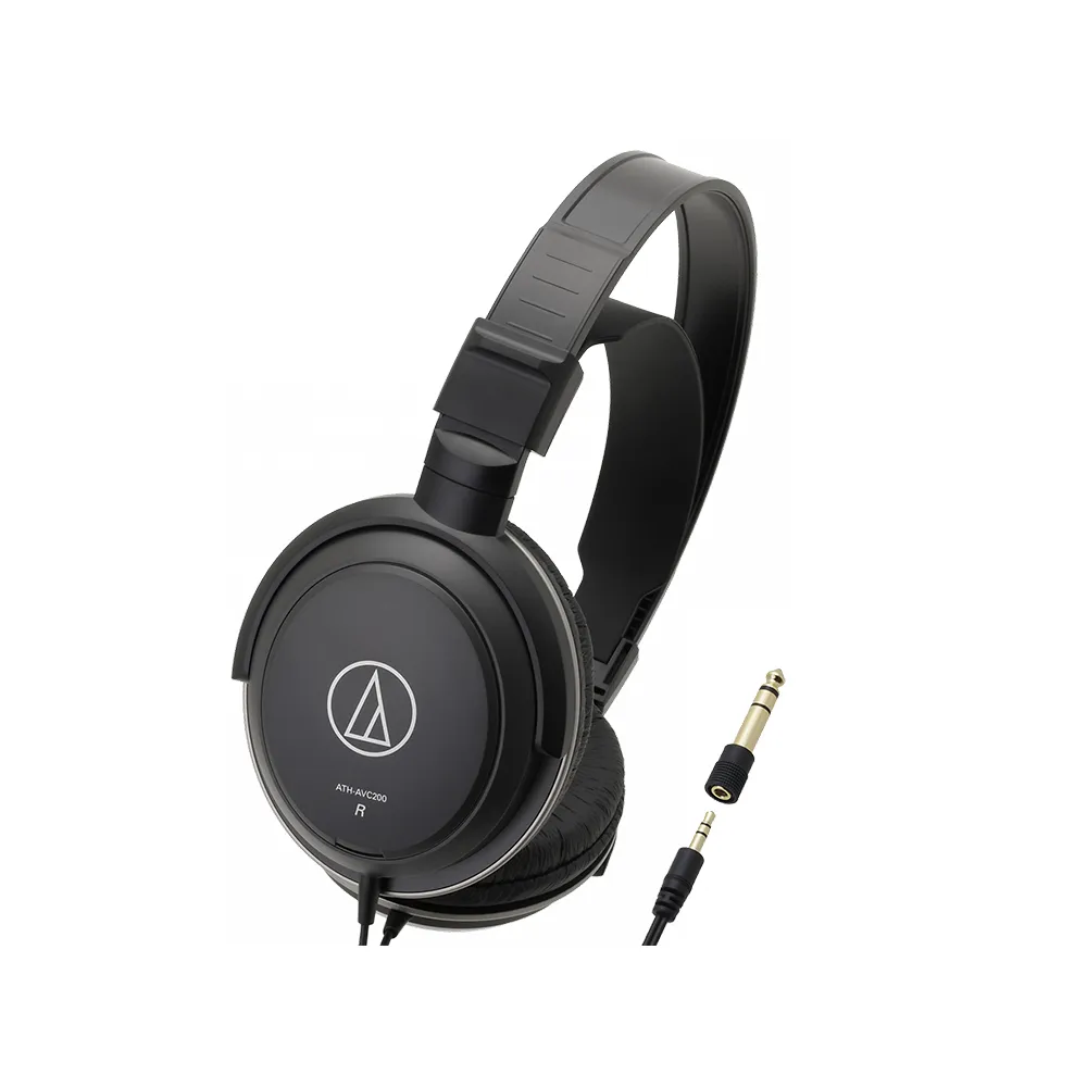 【audio-technica 鐵三角】鐵三角密閉式動圈型耳罩耳機ATHAVC200(鐵三角.高音質)