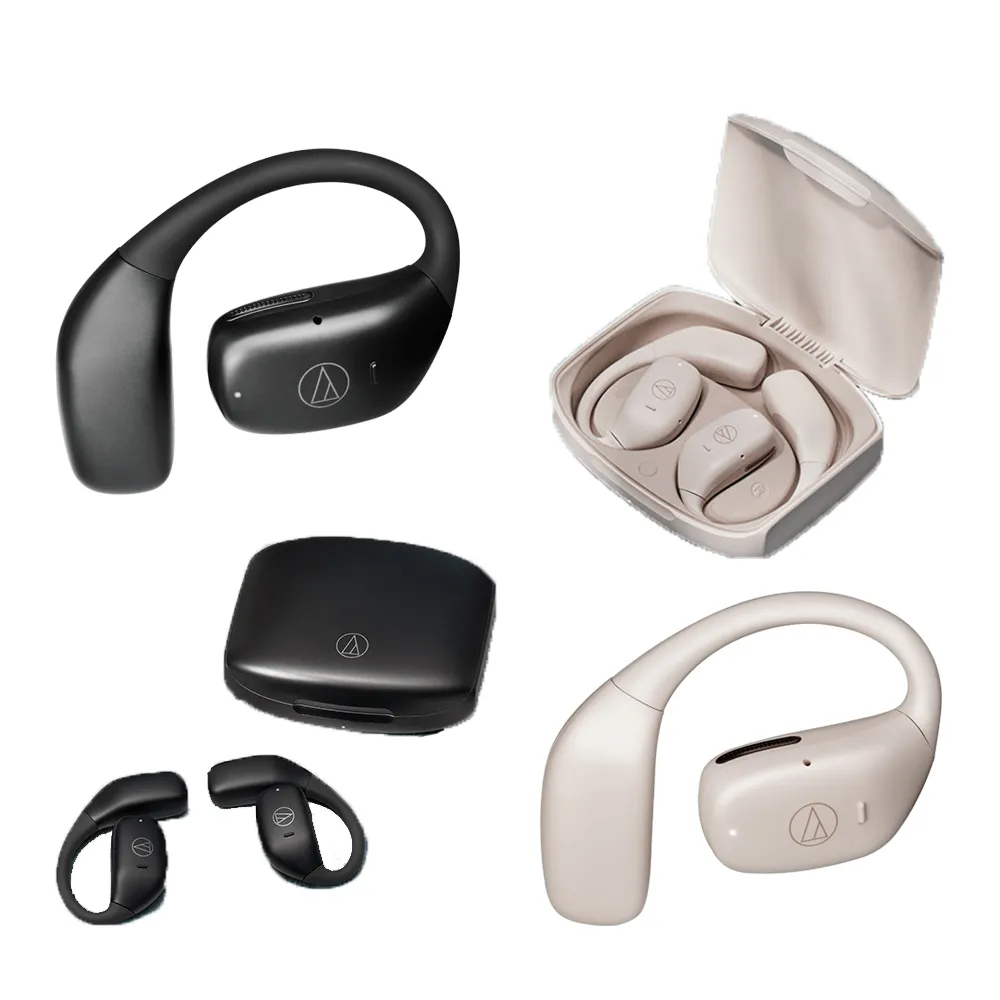 【audio-technica 鐵三角】ATH-AC5TW 開放式無線耳掛式耳機(2色)