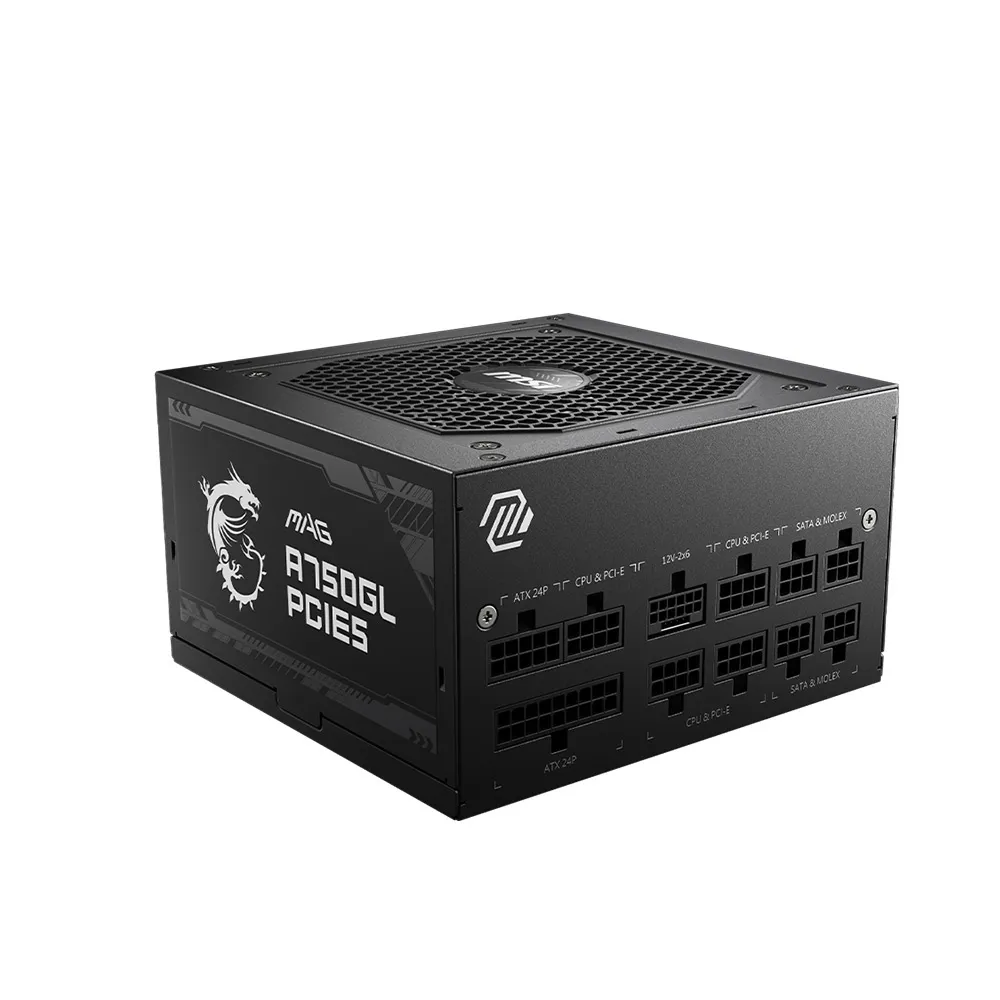【MSI 微星】MAG A750GL PCIE5 電源供應器-金牌/750W/ATX 3.0/PCIe 5.0