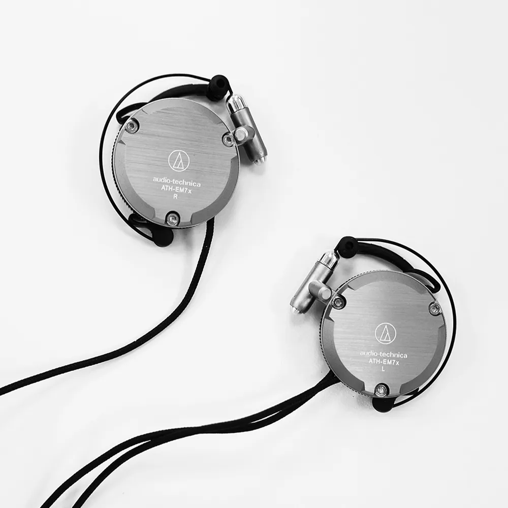 【audio-technica 鐵三角】ATH-EM7x 耳掛式耳機