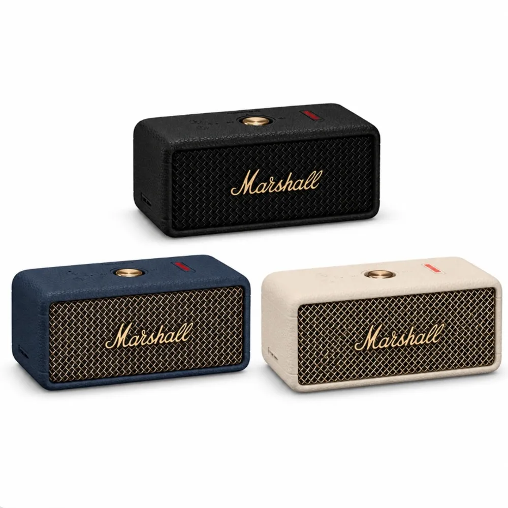 【Marshall】Emberton III 攜帶式藍牙喇叭(台灣公司貨保固)