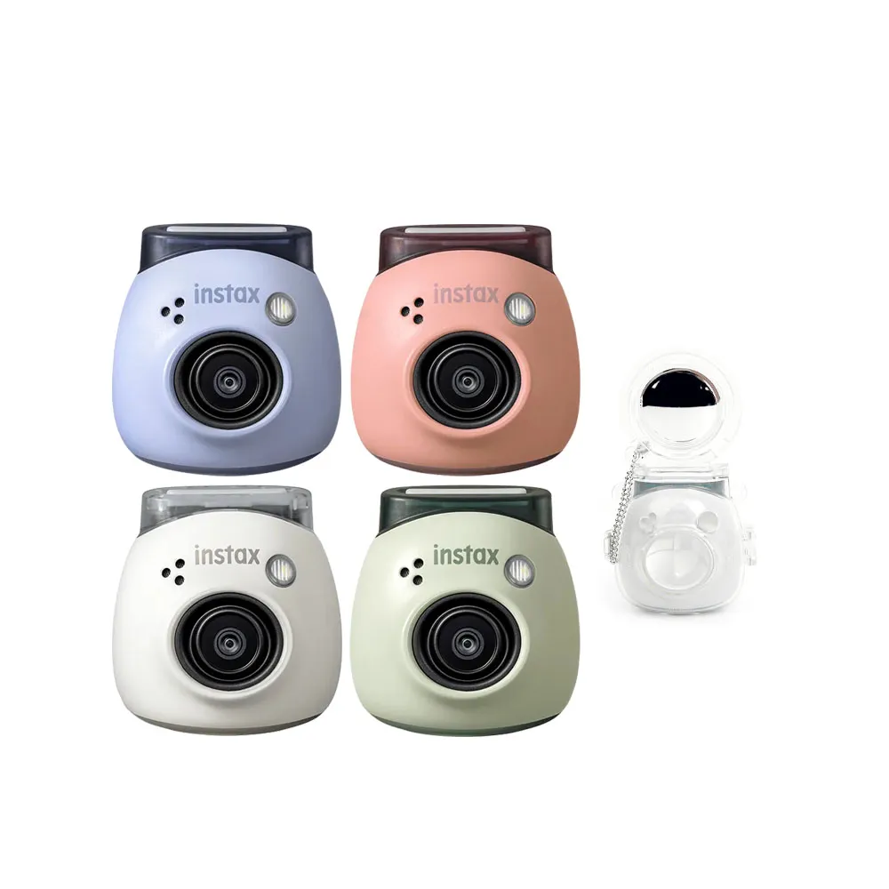 【FUJIFILM 富士】instax Pal 掌上型迷你相機 公司貨(贈水晶殼自拍鏡套組)