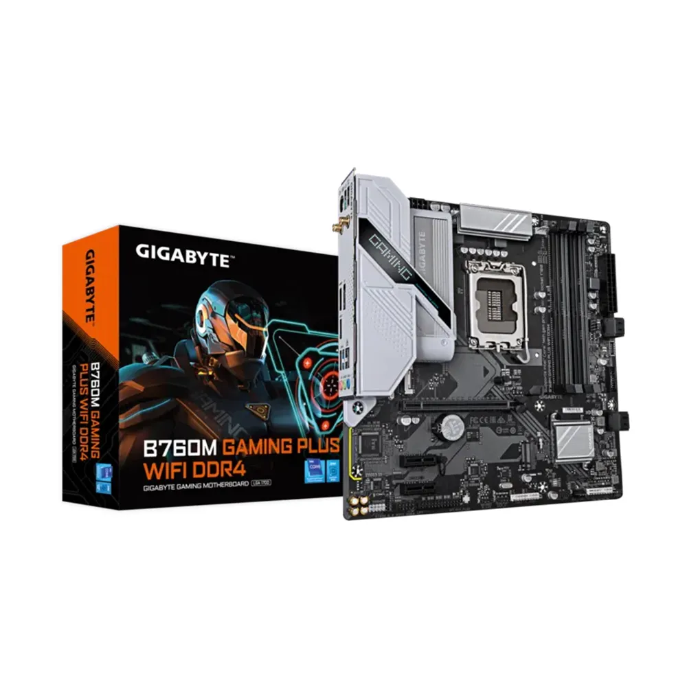 【GIGABYTE 技嘉】B760M GAMING PLUS WIFI DDR4 主機板