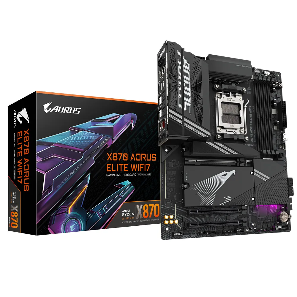 【GIGABYTE 技嘉】X870  AORUS ELITE WIFI7 DDR5 主機板