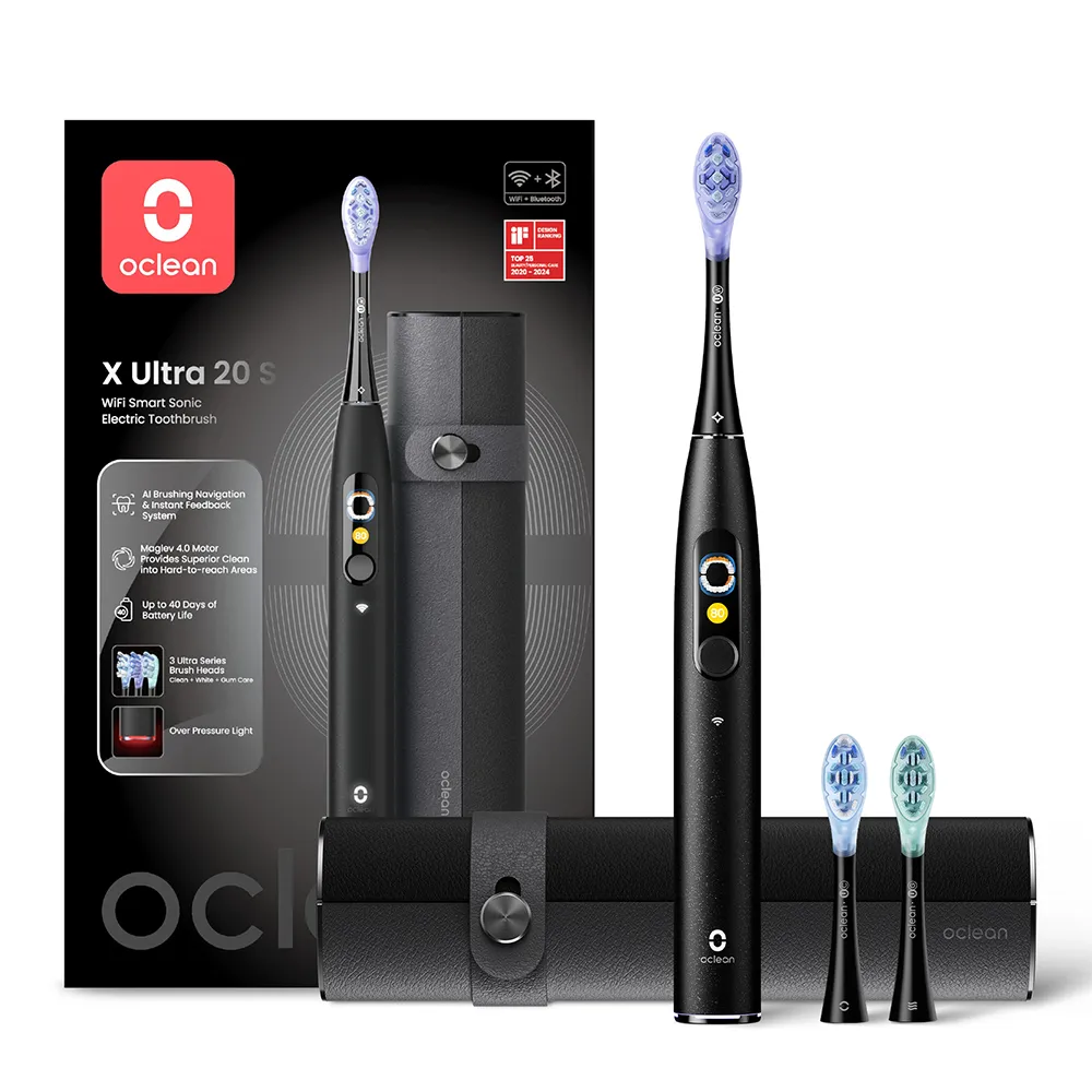 【Oclean  歐可林】X Ultra 20S 智慧AI音波電動牙刷-旗艦套裝組