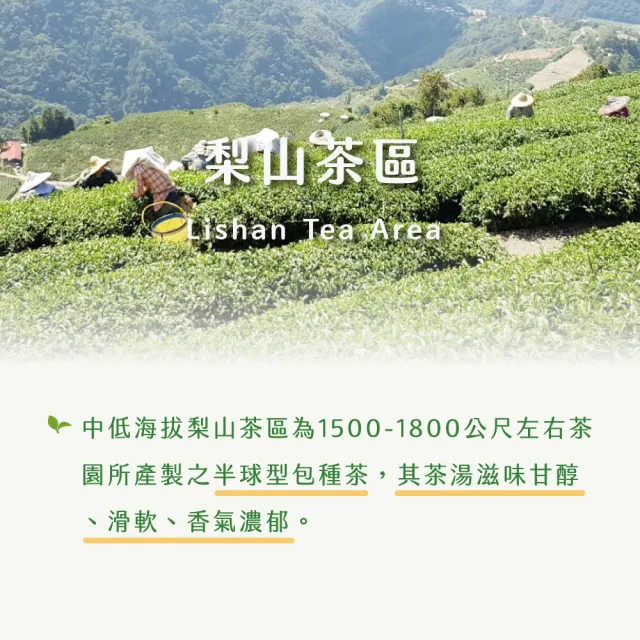 【xiao de tea 茶曉得】特等老饕級梨山烏龍茶葉(150gx4包-1斤)