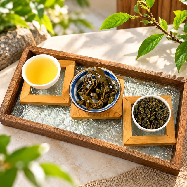 【龍源茶品】杉林溪極品手採花香高山烏龍茶葉150gx6包(共1.5斤;無焙火;附提袋)
