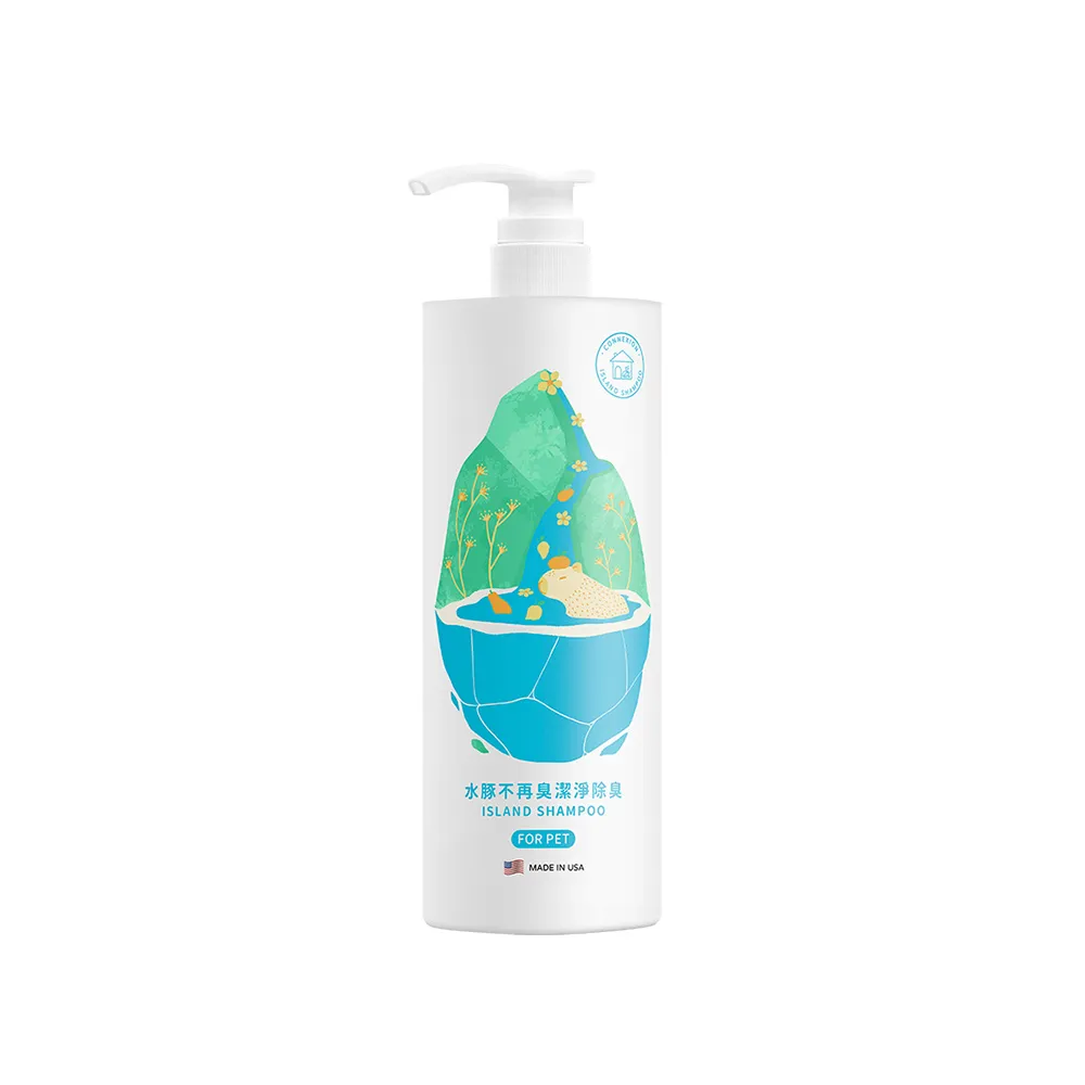 【CONNEXION】水豚不再臭-潔淨除臭洗毛精 473ml(寵物洗毛精/神經醯胺/植萃除臭/淨味配方)