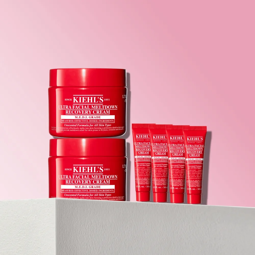 【Kiehl’s 契爾氏】官方直營 益肌重生修復凝霜 50ml雙入囤貨組(保濕/急護霜/醫美術後)