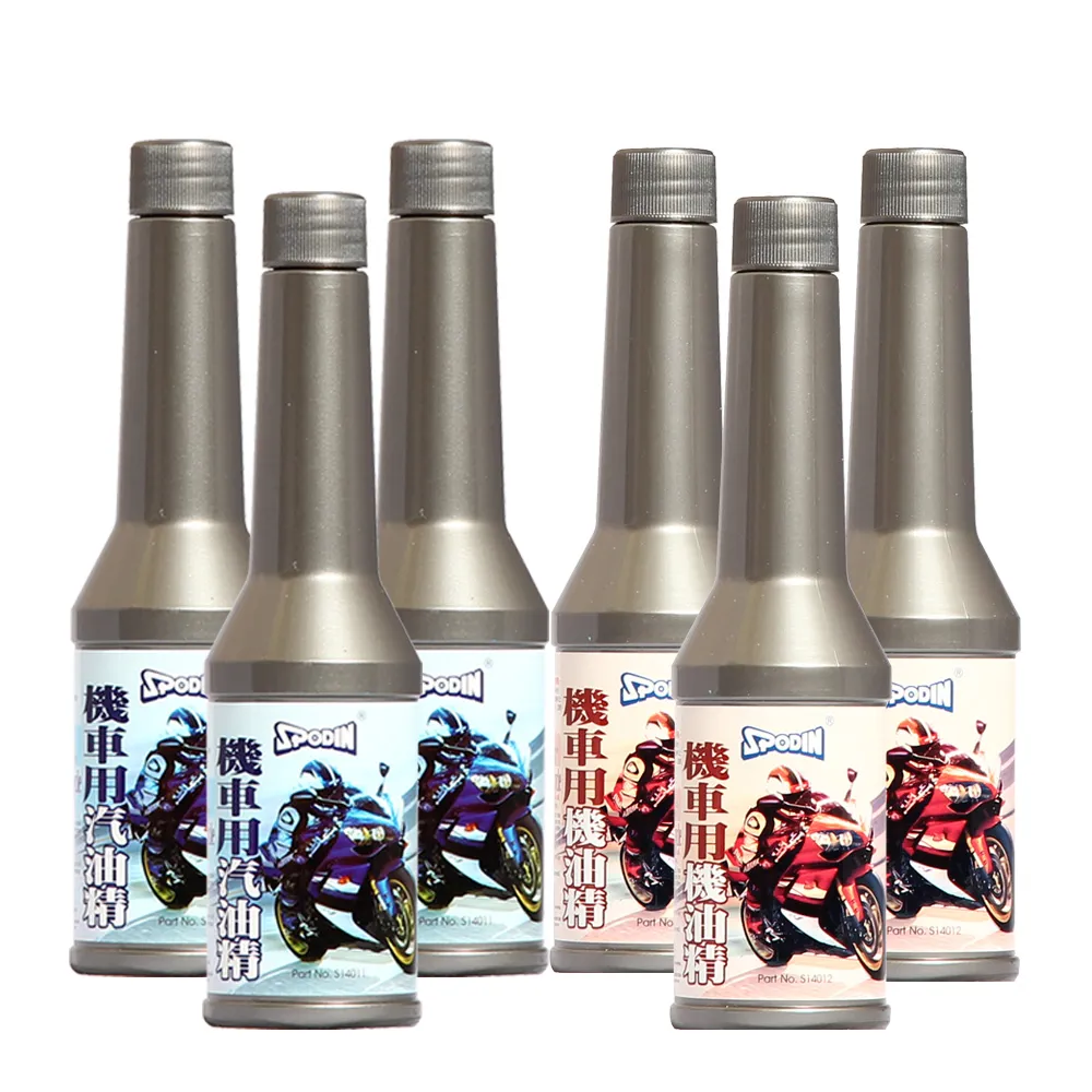 【SPODIN 司伯汀】汽油精+機油精(6入優惠組)