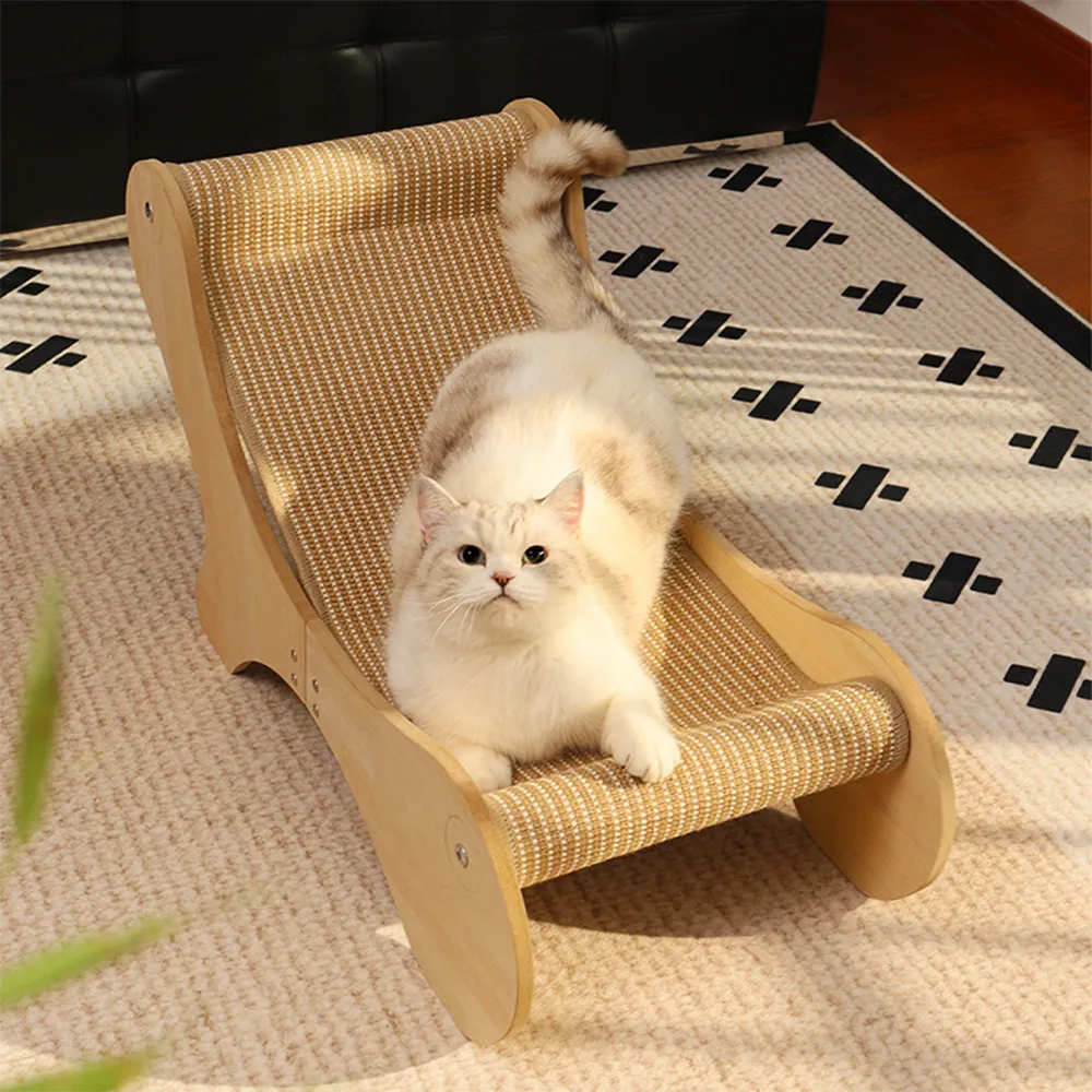 【MIAO FAIRY 喵仙兒】潤潤流線劍麻貓抓椅(貓抓板/貓玩具)