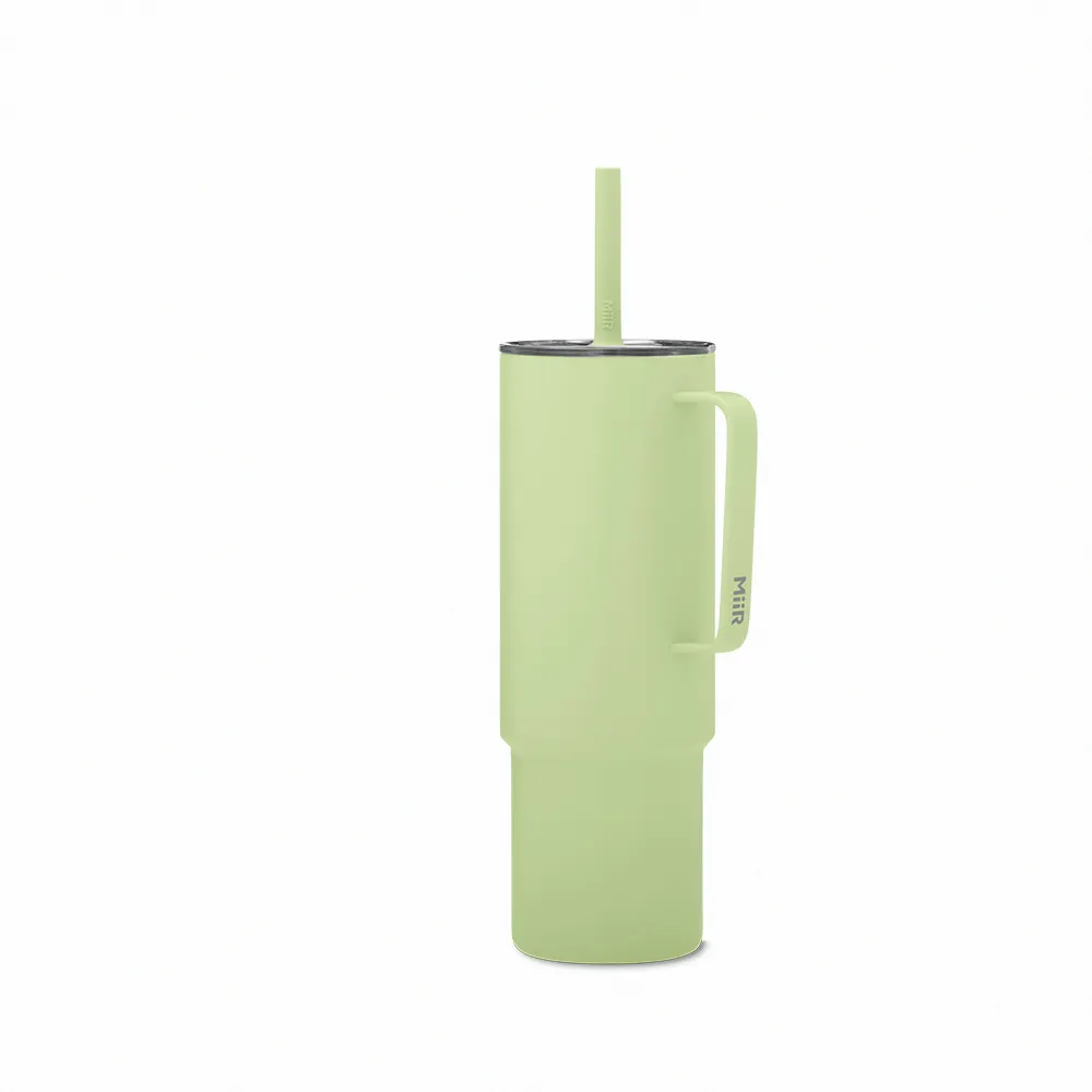 【MiiR】All Day Straw Cup雙層真空 保溫 保冰 大容量32oz/946m(仙掌綠)