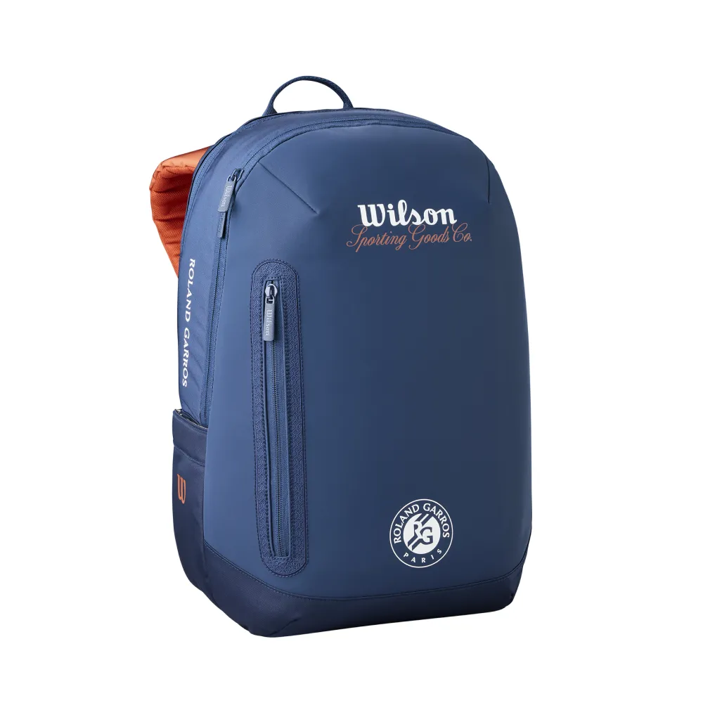 【WILSON】ROLAND GARROS 2026 SESSIONSOIRE BACKPACK 配件 後背包 海軍藍 WR8054001001