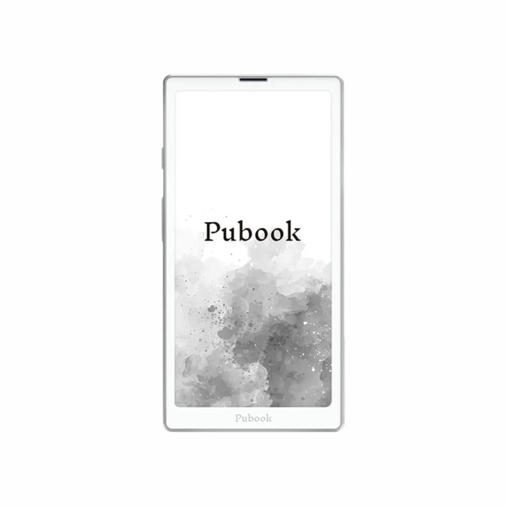 【Pubu】Pubook Mobile 6.13吋黑白手機型電子閱讀器 x 飽讀電子書Lifetime