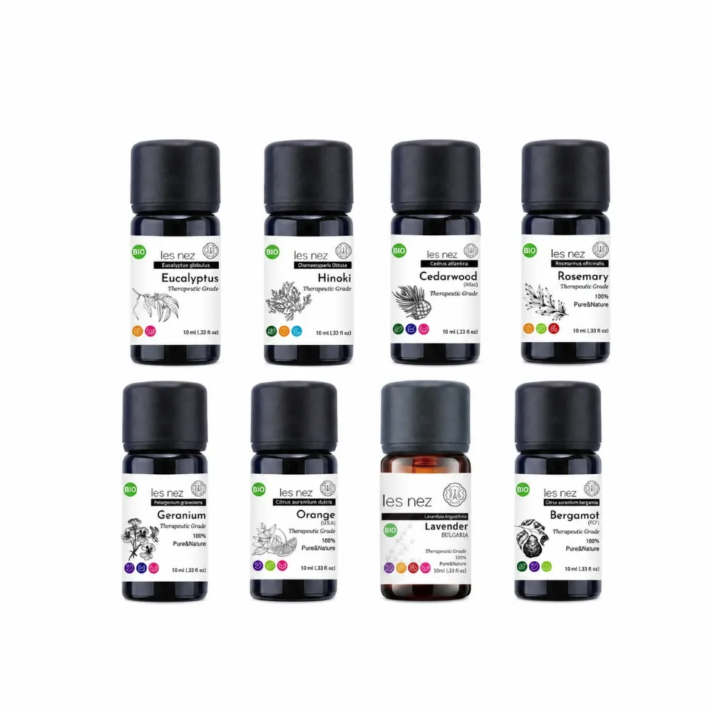 【Les nez 香鼻子】天然｜有機單方精油 10ml 23款任選｜薰衣草 檜木 佛手柑｜部分30ml