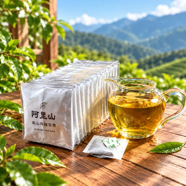 【龍源茶品】阿里山茶包3gx25入(高山茶包;四季春茶;金萱烏龍茶包)